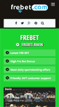 Mobile Screenshot of frebet.com